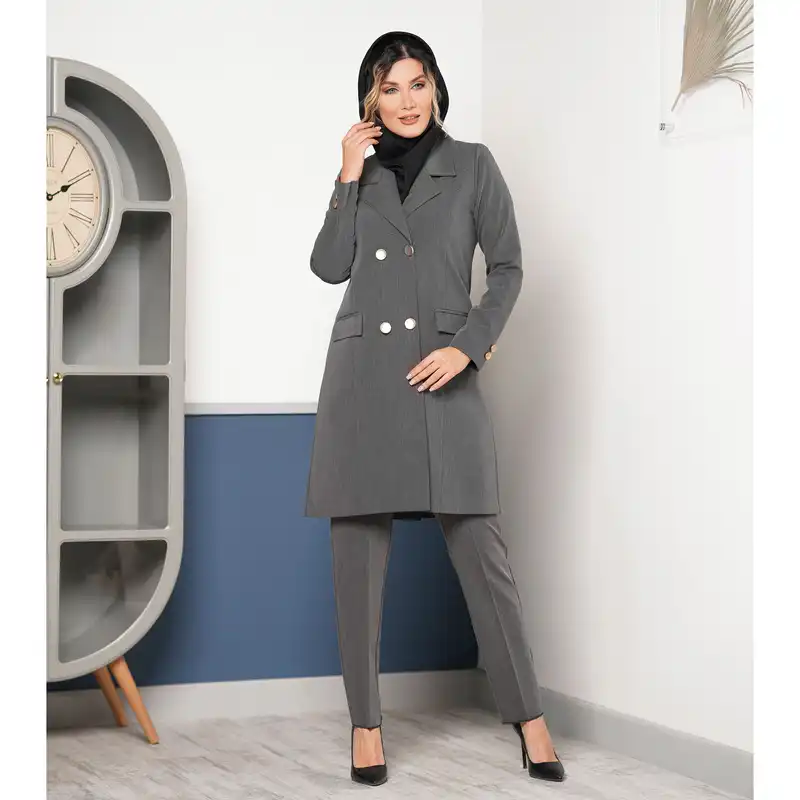 مانتو و شلوار زنانه السانا مدل رویسا کد 108903