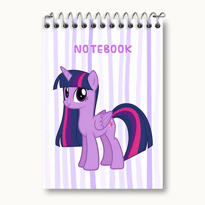 دفتر یادداشت 50 برگ خندالو طرح توایلایت اسپارکل پونی کد N3274