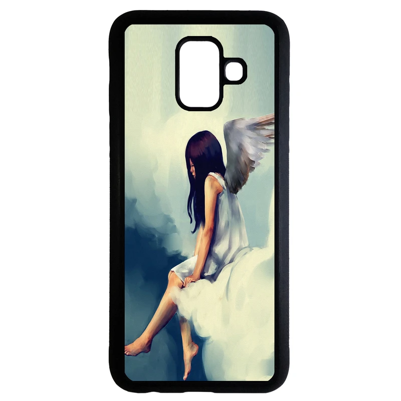 کاور طرح دختر کد 1105408684 مناسب برای گوشی موبایل سامسونگ galaxy j6 2018