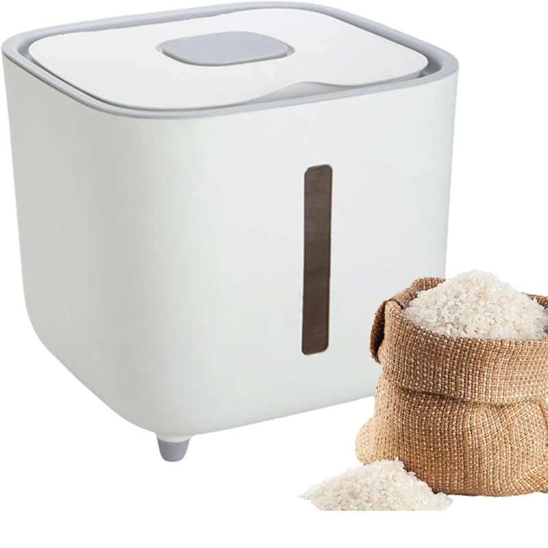 عکس شماره 11 : سطل برنج مدل مکعبی کد 1369n2180 ظرفیت 10 کیلوگرم