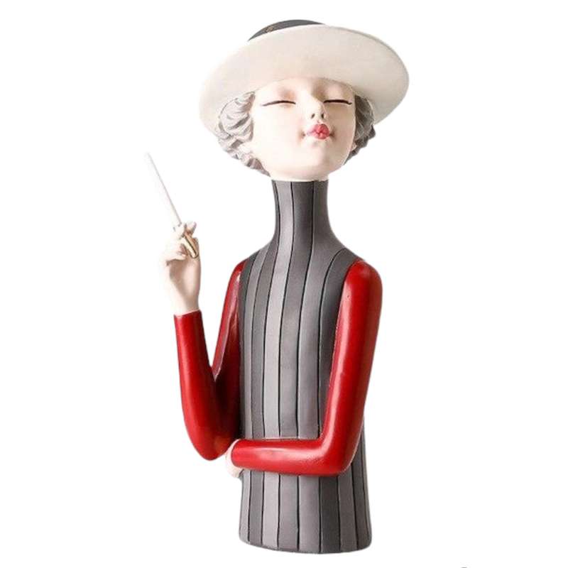 مجسمه مدل کلاه دار