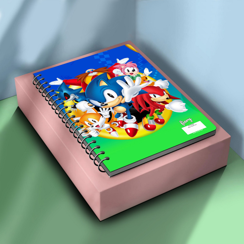 دفتر نقاشی 40 برگ مستر راد طرح سونیک کد fiory 2793