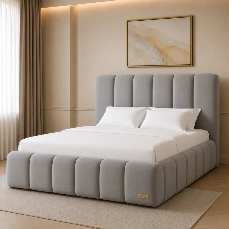 تخت خواب دونفره مدل آیدیس سایز 180×200 سانتی متر