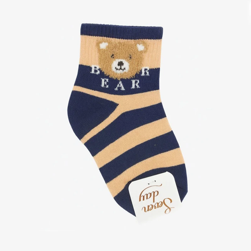 جوراب ساق کوتاه بچگانه مدل نهال