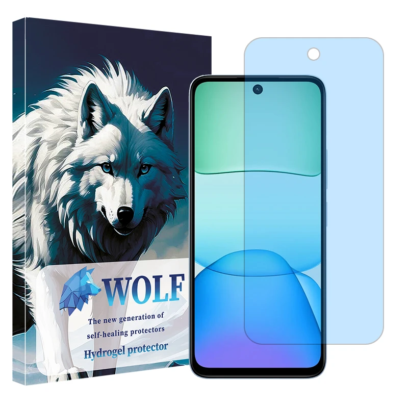 محافظ صفحه نمایش بلوکات ولف مدل Eye care مناسب برای گوشی موبایل شیائومی Redmi 13x