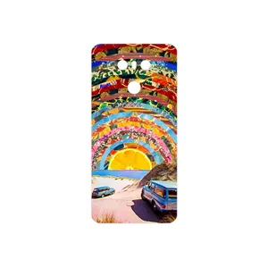 MAHOOT Collage of Orange Sky Cover Sticker for LG G6