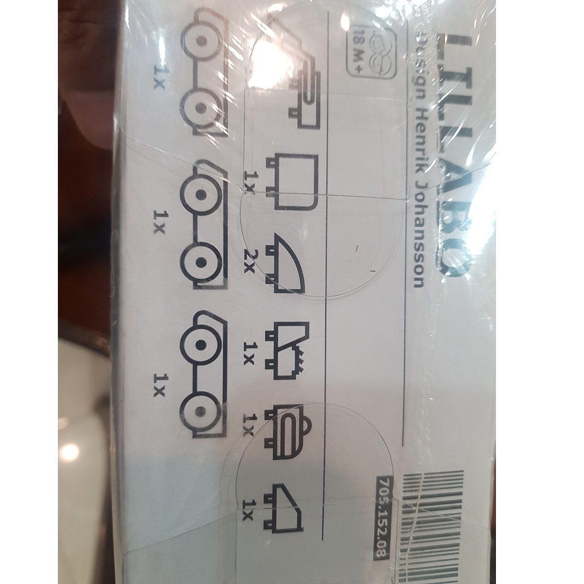 ماکت ماشین ایکیا مدل LILLABO کد 15208 بسته 3 عددی -  - 5