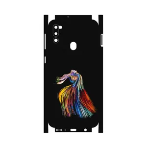 MAHOOT Rainbow Hair Digital Art-FullSkin Cover Sticker for Samsung Galaxy M21  2021 Edition