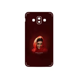 MAHOOT Portrait of an Indian Woman Cover Sticker for Samsung Galaxy J7 Duo