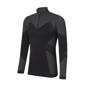 تی‌شرت ورزشی آستین بلند مردانه مدل بیس لایر Cr 20710747