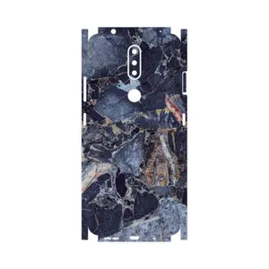 MAHOOT Broken black marble-FullSkin Cover Sticker for Nokia 2.4