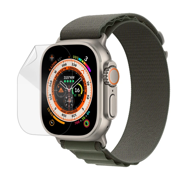   محافظ صفحه نمایش آها استایل مدل WG49 مناسب برای اپل واچ سایز 49 میلی متر بسته دو عددی