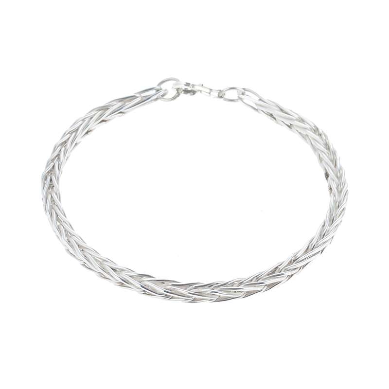 دستبند نقره مردانه مدل ss124 دستبند نقره مردانه مدل ss124