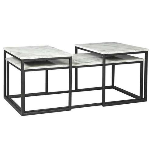 میز پذیرایی مدل NA-20479-ST مجموعه 3 عددی