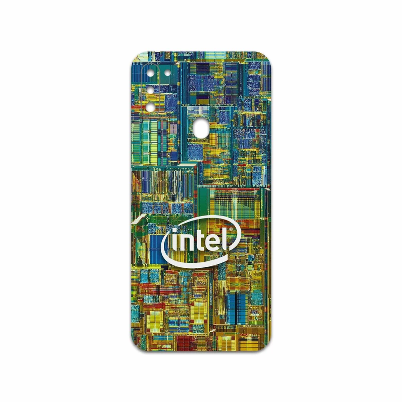برچسب پوششی ماهوت مدل Intel Brand مناسب برای گوشی موبایل سامسونگ Galaxy A11