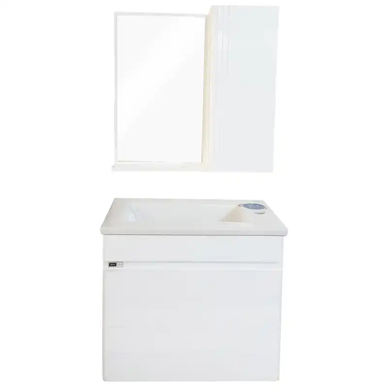 ست کابینت و روشویی سینا مدل آرشین 50 به همراه آینه باکس