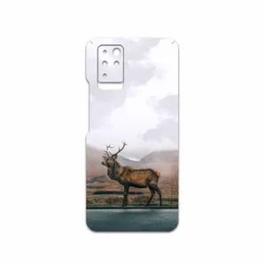 MAHOOT Horned-Deer Cover Sticker for Infinix Note 10