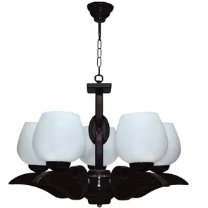 لوستر پنج شعله چشمه نور کد G678.5-BR