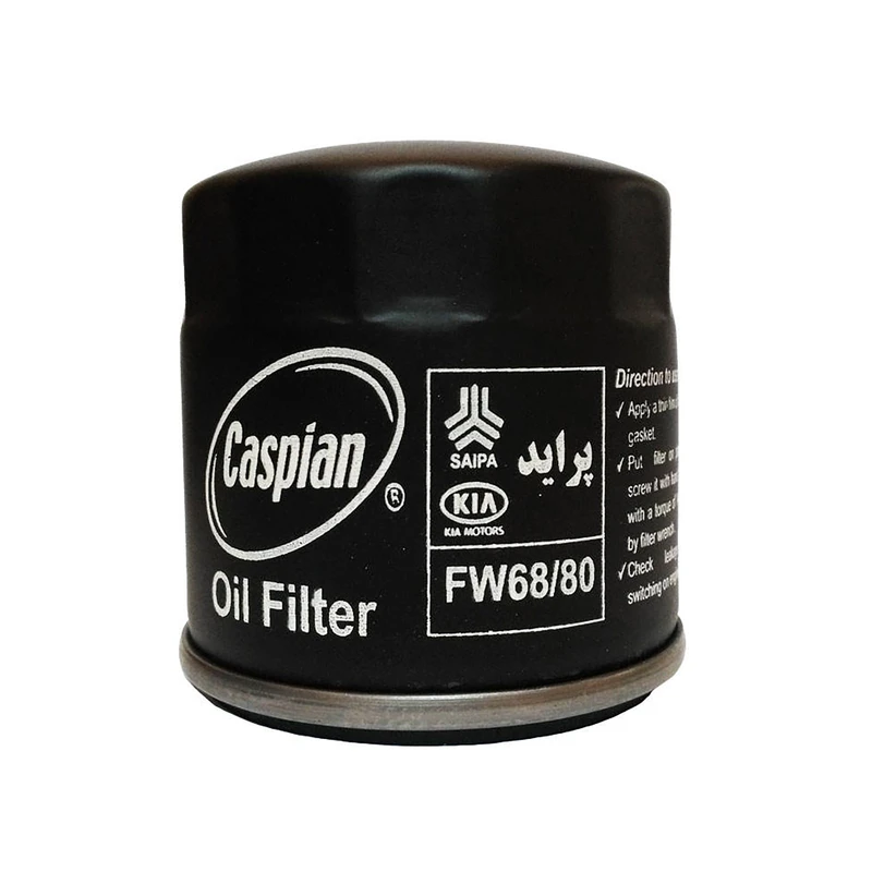 عکس شماره 4 : فیلتر هوای خودروی کاسپین مدل fc2199x به همراه فیلتر روغن 6880 مناسب برای پراید نسیم