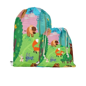 کوله پشتی ورزشی مدوپد مدل جنگل زیبا کد md00168 بسته 2 عددی