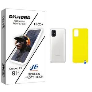 JF Diamond glass Back Protector For Samsung سامسونگ Galaxy M51