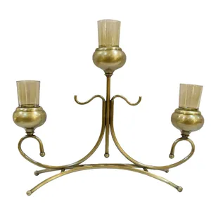 شمعدان طرح نیلوفر کد 5519