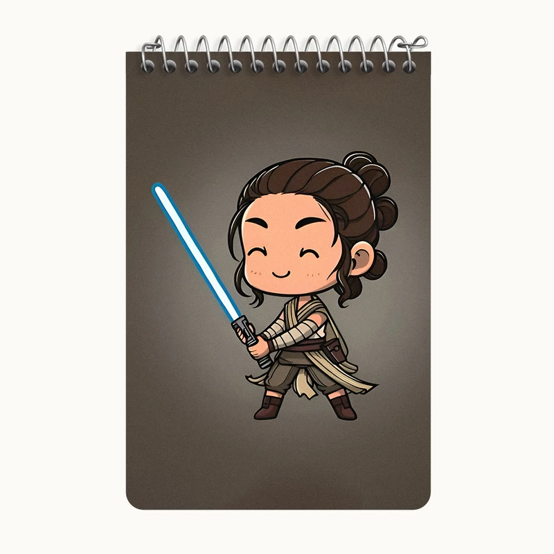 دفتر یادداشت 50 برگ خندالو طرح جنگ ستارگان کد F9441