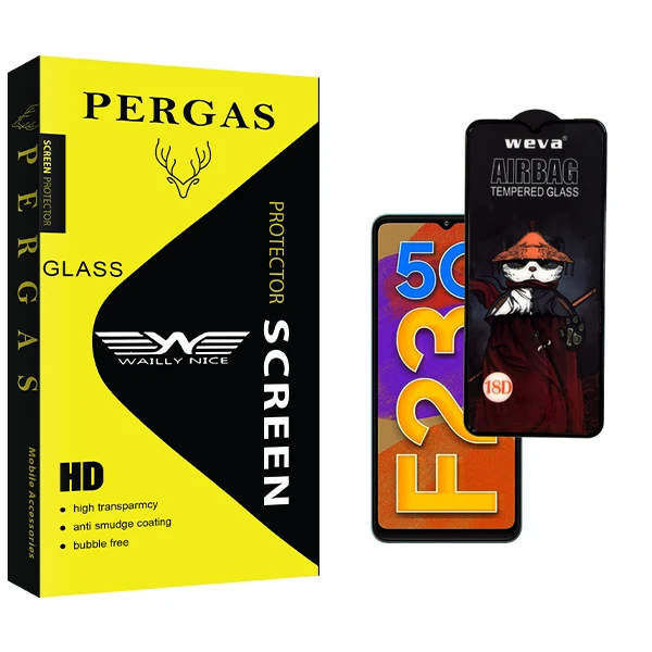 محافظ صفحه نمایش وایلی نایس مدل Pergas GlassAirBag مناسب برای گوشی موبایل سامسونگ Galaxy F23 5G