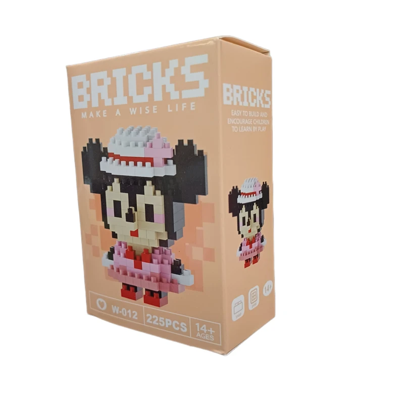 ساختنی 225 تکه جیسی بریکس مدل مینی موس کد W-012