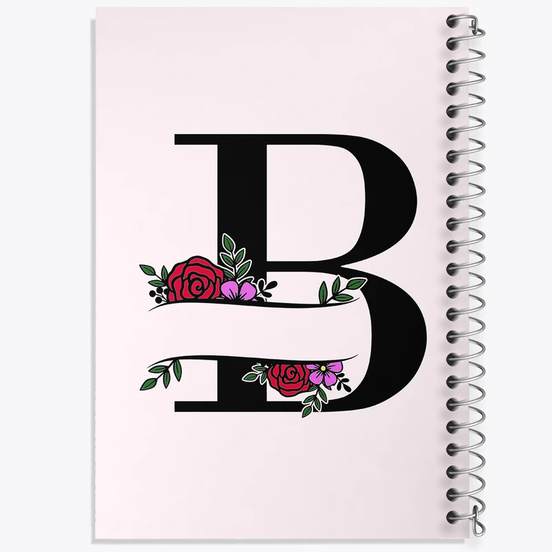 دفتر نقاشی 50 برگ خندالو طرح حرف B کد N3337