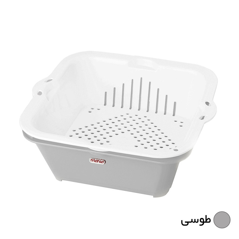 ست کاسه و آبکش مانیا مدل 108020 بسته 3 عددی ست کاسه و آبکش مانیا مدل 108020 بسته 3 عددی