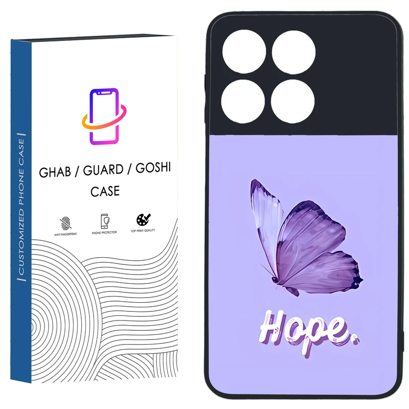 کاور قاب گارد گوشی طرح دخترانه کد 2 - TPU مناسب برای گوشی موبایل شیائومی Poco X6 Pro 5G / Redmi K70E