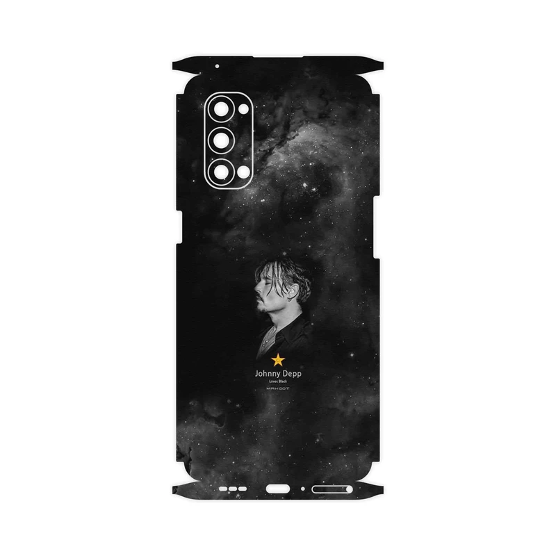برچسب پوششی ماهوت مدل Johnny Depp-FullSkin مناسب برای گوشی موبایل اپو Reno4 Pro 5G