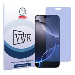 VWK Tough model Matte anti-blue ray screen protector suitable for Apple iPhone 16 Pro Max mobile phone