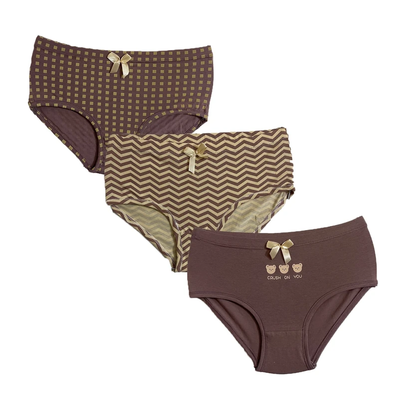 شورت زنانه مدل خرسی بسته 3 عددی