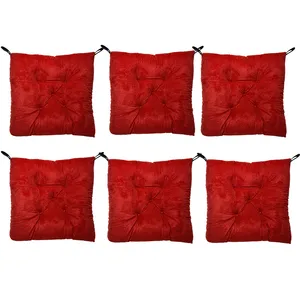 بالش نشیمن خودرو مدل مخمل کد NS022 بسته 6 عددی