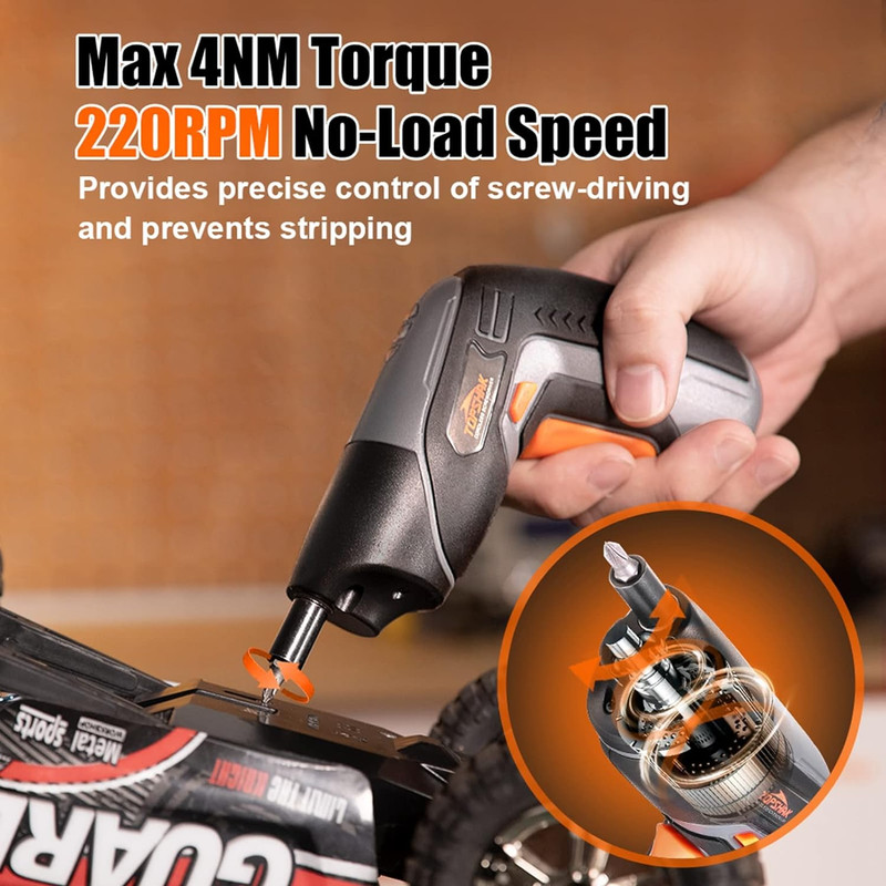 پیچ گوشتی شارژی توپ شاک مدل ts-esd1