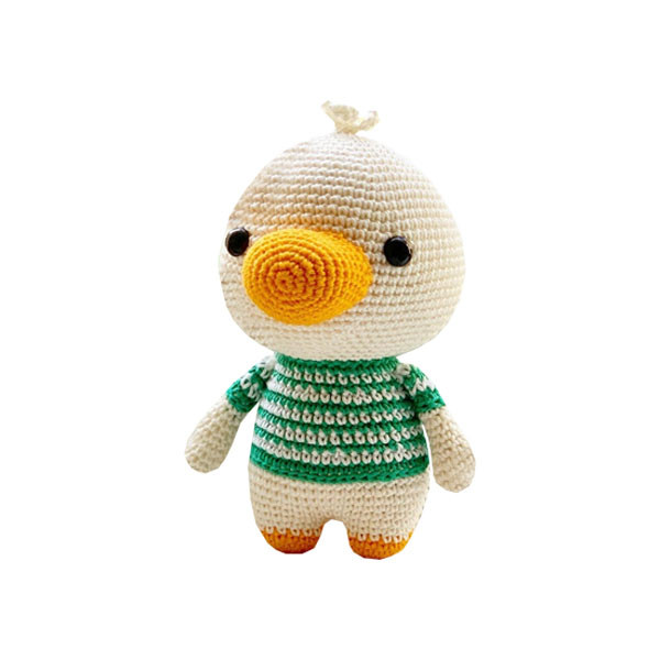 عروسک بافتنی مدل اردک کد 45
