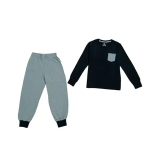 ست تی شرت و شلوار پسرانه پیپرتس مدل  L0233