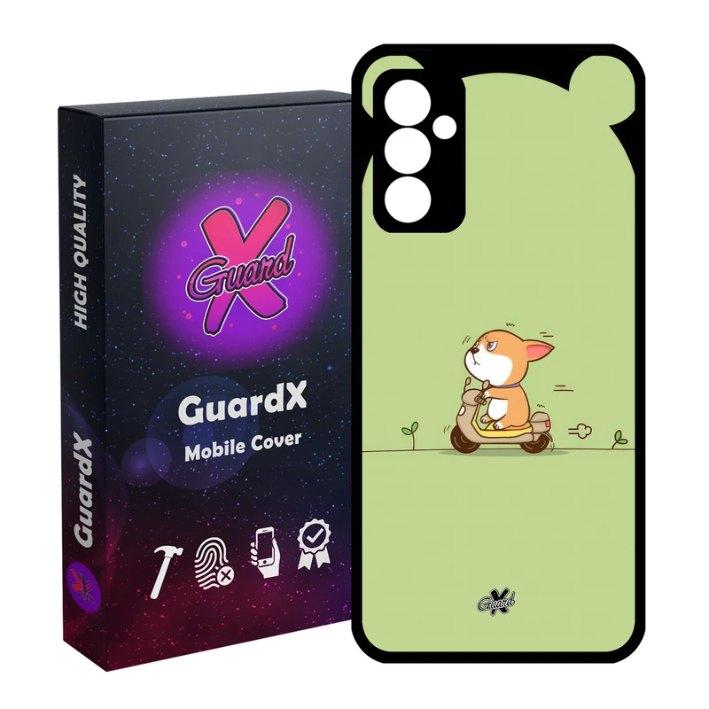 کاور گارد ایکس طرح سگ مدل Glass10660 مناسب برای گوشی موبایل سامسونگ Galaxy A55 / A55 5G