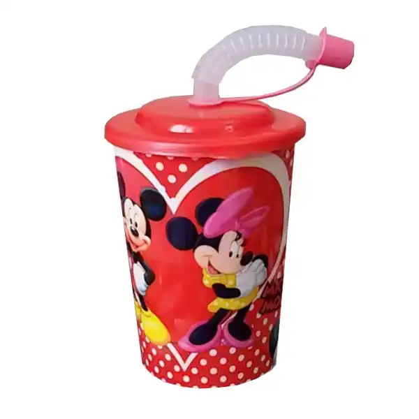 لیوان نی دار کودک طرح میکی