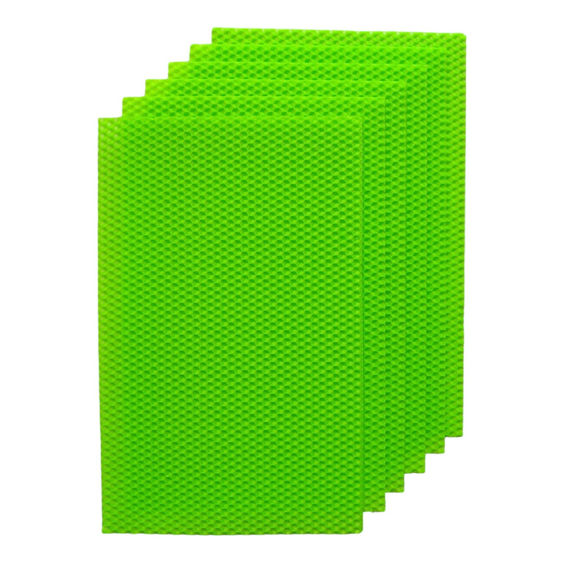 شمع بیزوکس مدل ورق موم عسل بسته 6 عددی