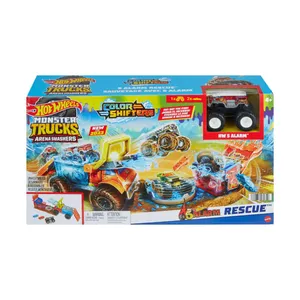 کیت 4 تکه ماشین بازی هات ویلز مدل Monster Trucks Arena Smashers کد HPN73