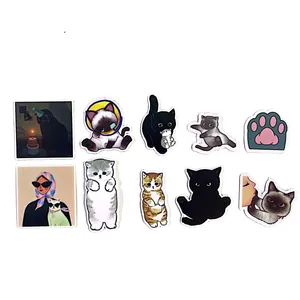 استیکر مدل گربه مجموعه ده عددی