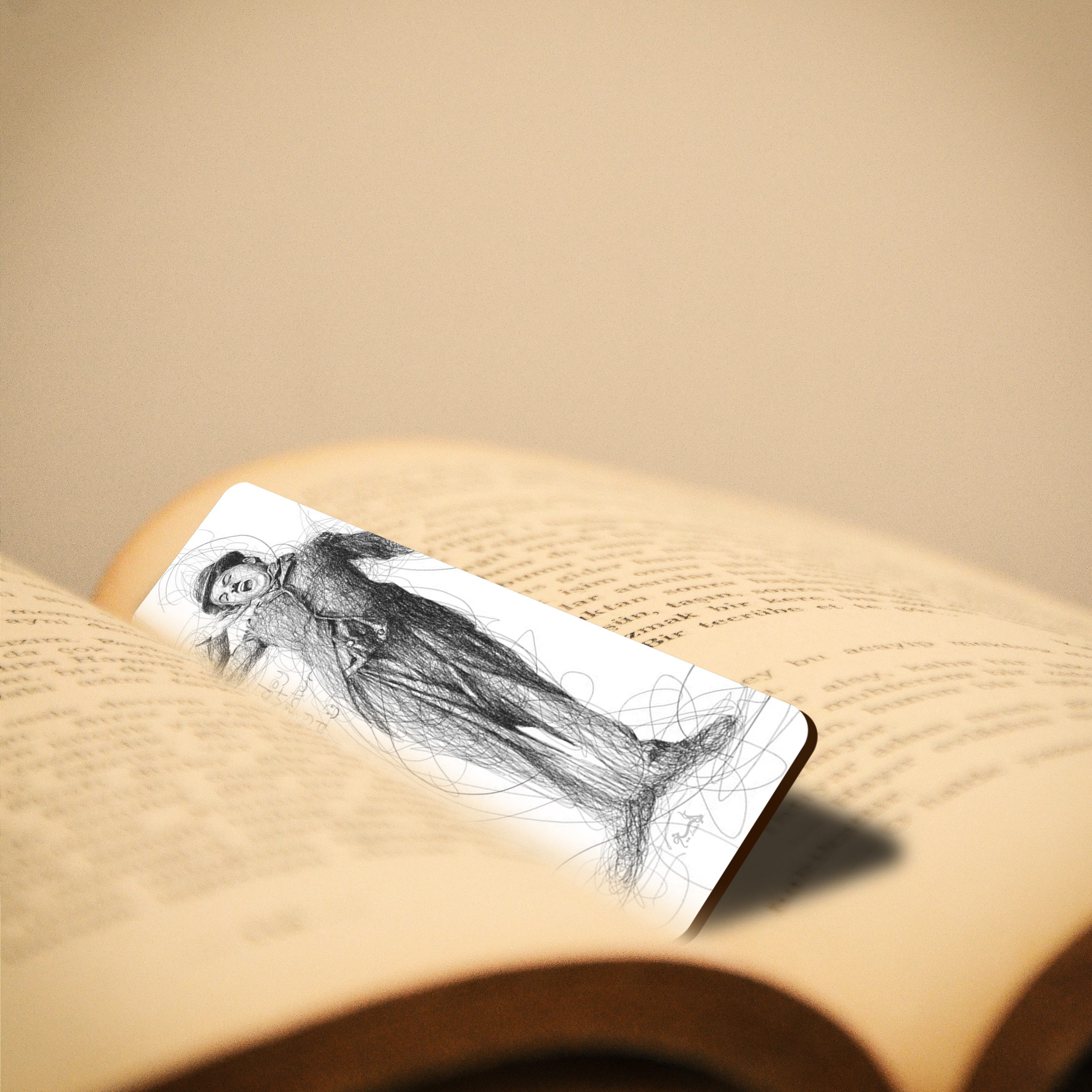 نشانگر کتاب لوکسینو مدل چارلی چاپلین کد Bookland_209