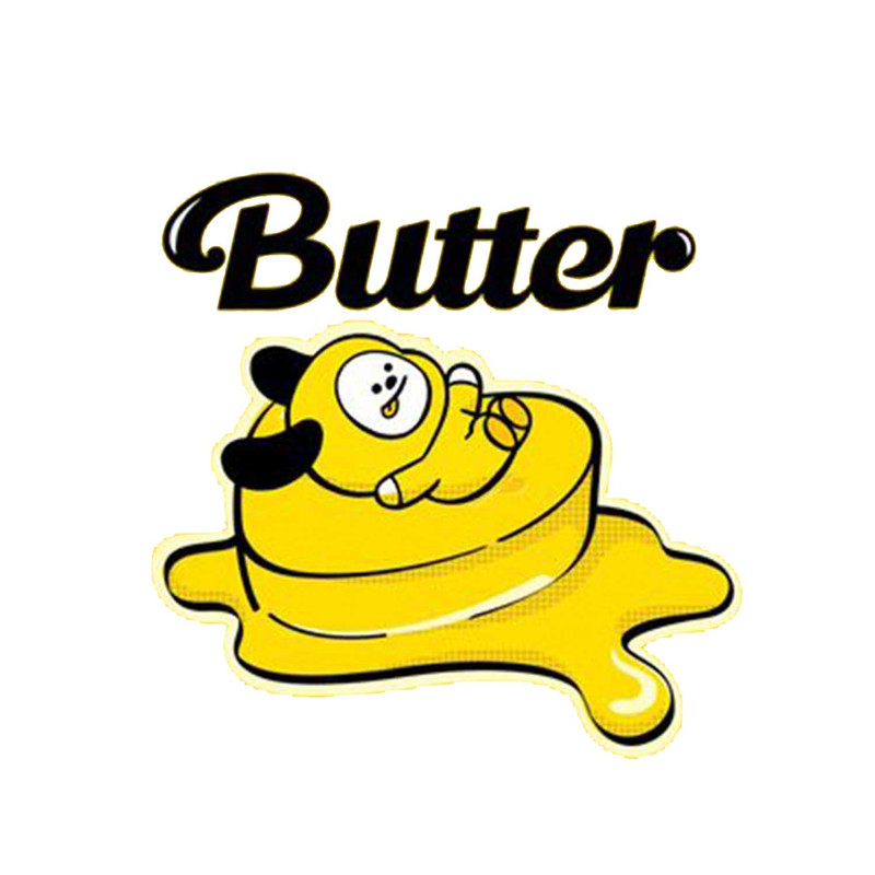 استیکر لپ تاپ گیم مون طرح Bts Butter کد 111162