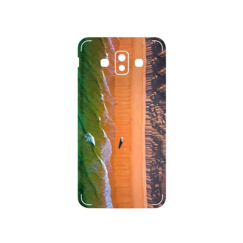 برچسب پوششی ماهوت مدل Beach and Green Sea مناسب برای گوشی موبایل سامسونگ Galaxy J7 Duo