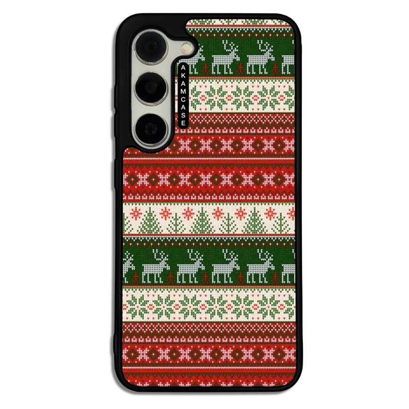کاور آکام مدل AMCWSGS23-CHRISTMAS22 مناسب برای گوشی موبایل سامسونگ Galaxy S23