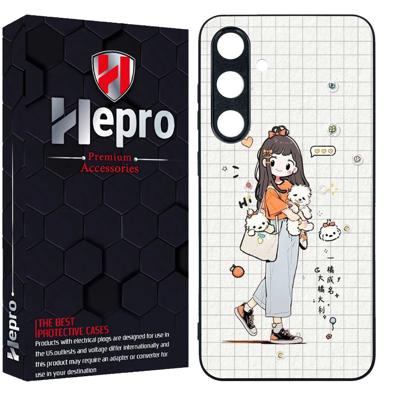 کاور هپرو طرح فانتزی مدل TPU مناسب برای گوشی موبایل سامسونگ Galaxy S24 FE