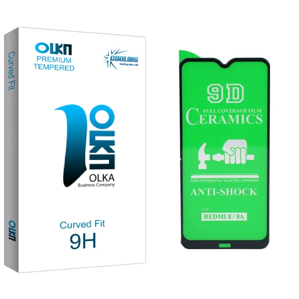 محافظ صفحه نمایش سرامیکی کولینگ مدل Olka glass مناسب برای گوشی موبایل شیائومی REDMI 8/8A